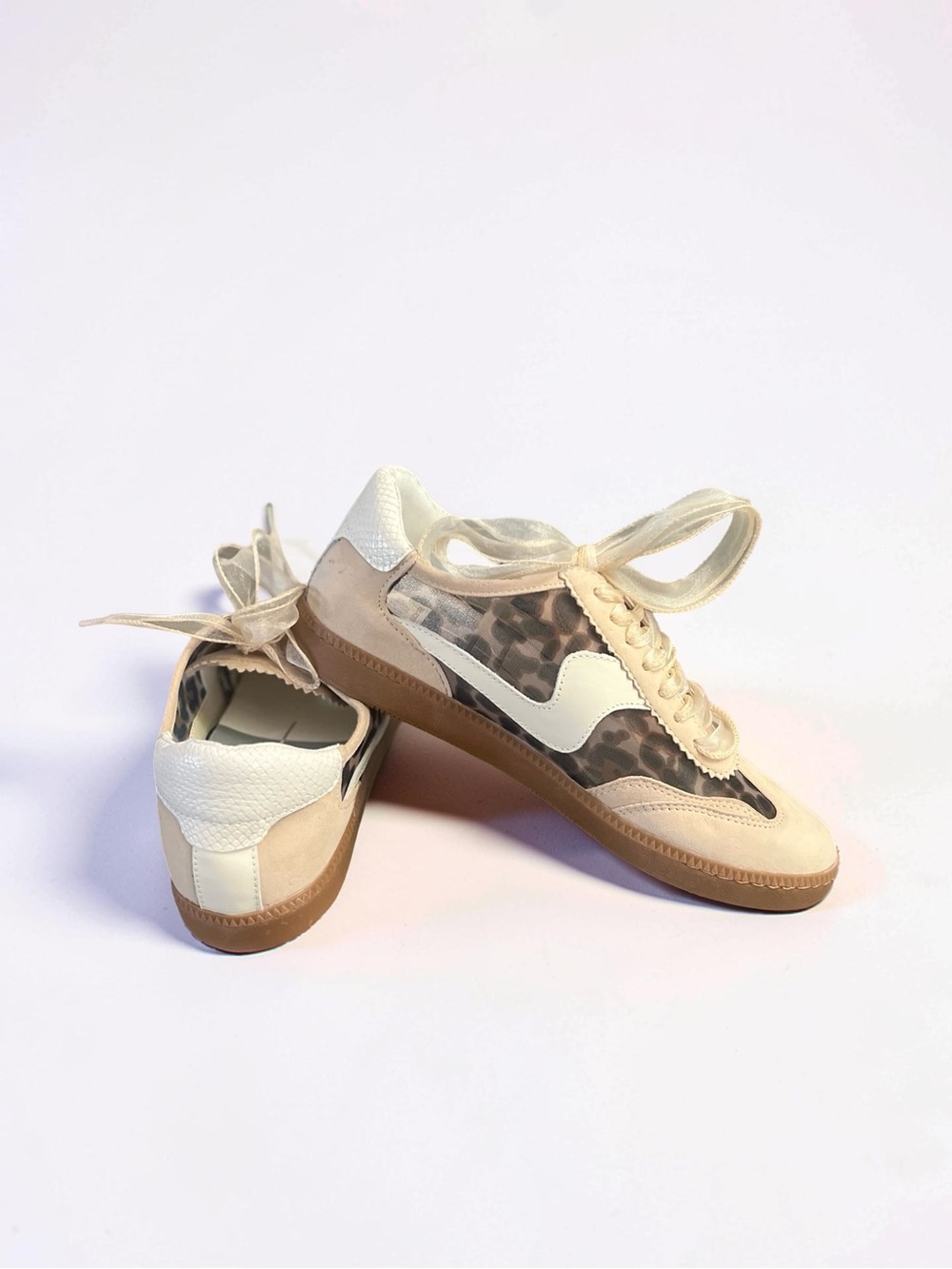 Dolce Vita Notice Sneakers In Brown Pattern - Picture 14 of 15